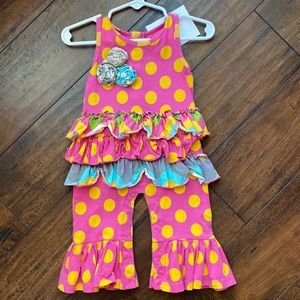 COPY - Mustard Pie girls romper.
